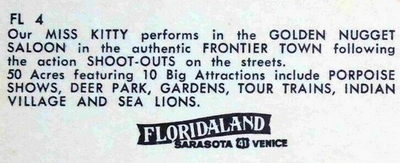 Floridaland - Postcard Back (newer photo)